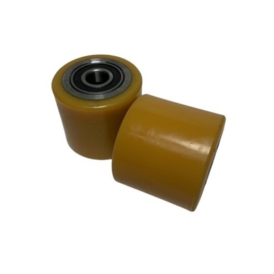 Nhà máy sản xuất 80 * 70mm 6204 Xích bánh tải PU cho xe tải Linde