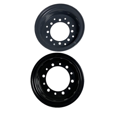 650-10 Xe tải nâng chia bánh xe thép với tuổi thọ dài lợi thế 5.00F-10