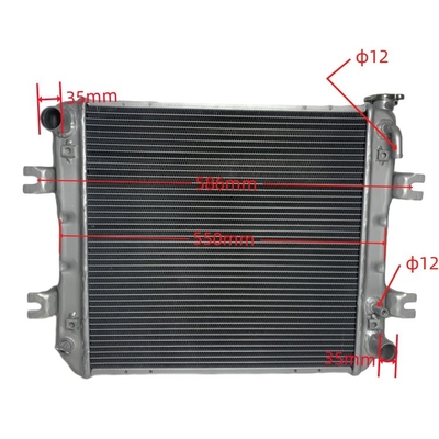 6.7KG Trọng lượng Máy tản nhiệt thủy lực N160-334000-001 cho Hangcha CPCD30 N Series forklifts