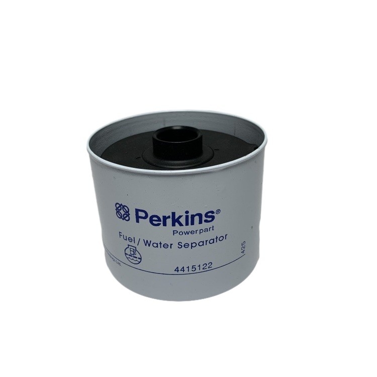 Bộ lọc phân tách nước nhiên liệu màu trắng 211 26550005 2526338 4415122 cho động cơ diesel Perkins